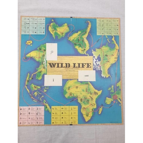 448 - Various Vintage Games and Toys. Including Wildlife Boardgame, Mah Jong and Petanque leisure boules s... 