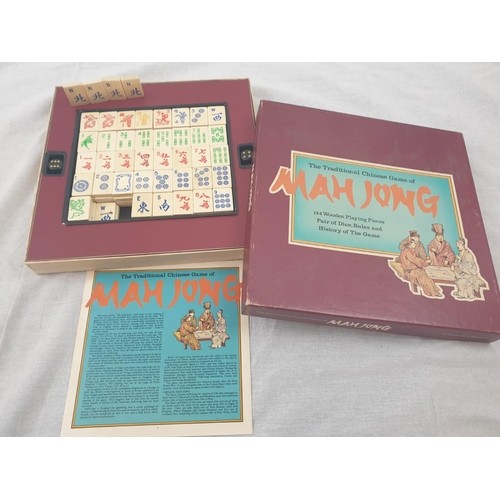 448 - Various Vintage Games and Toys. Including Wildlife Boardgame, Mah Jong and Petanque leisure boules s... 