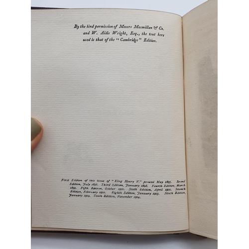 435 - First Edition of Shakespeare's King Henry V, Published by J.M. Dent and Co in 1895. 11 x 14cm