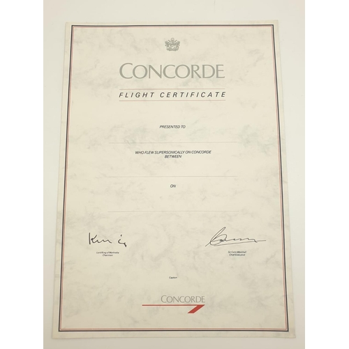 758 - An important lot of aviation history: The last flight of Concorde from London Heathrow to Filton, fl... 