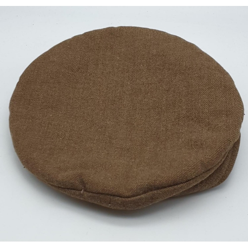 280 - Film Prop WW1 British Tommy Trench Cap with Royal Warwickshire Cap Badge. This came from the Turbey ... 