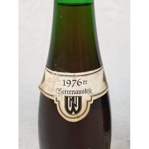 296 - Three Full Bottles (.7L each) of 1976 Beerenauslese - Exceptional German White Wine. Classic Year.