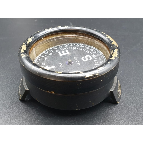 375 - Vietnam War Era US Army Wrist Compass for jungle navigation.