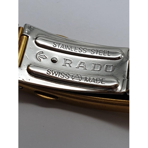 386 - A gents RADO DIASTAR, automatic, gold plated, watch in its original Rado presentation box. In very g... 