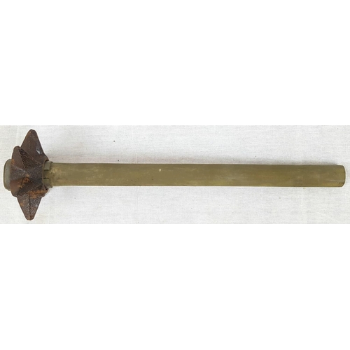 273 - Museum Quality Replica WW1 British Trench Mace. Cast in iron from an original that was found on the ... 