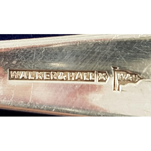 791 - 4 Exceptionally made Silver Plate Sets of Different Cutlery and Utensils. Including: Walker and Hall... 