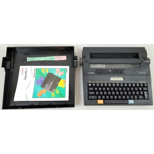 974 - Canon Typestar 2 Portable Electronic Typewriter. Go back in time with this vintage word processor. I... 