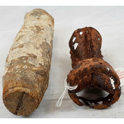 121 - INERT German Incendiary Bomb that was found near Coventry, England