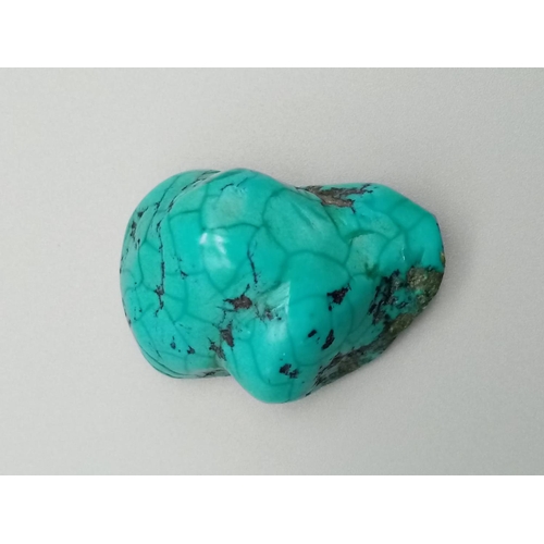 924 - Large turquoise stone, 33g