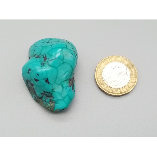 924 - Large turquoise stone, 33g