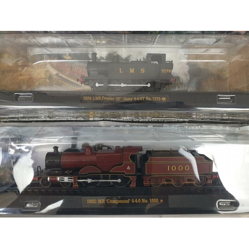 849 - 5 model trains from the Great British Locomotives collection. All as new, in original boxes. Includi... 