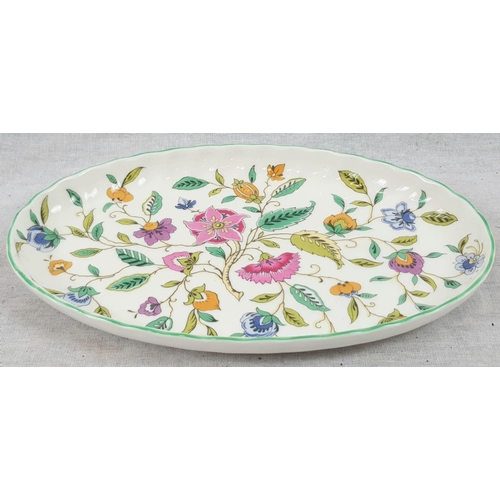 724 - Minton Bone China Sweet Dish. Floral Design.
21cm.