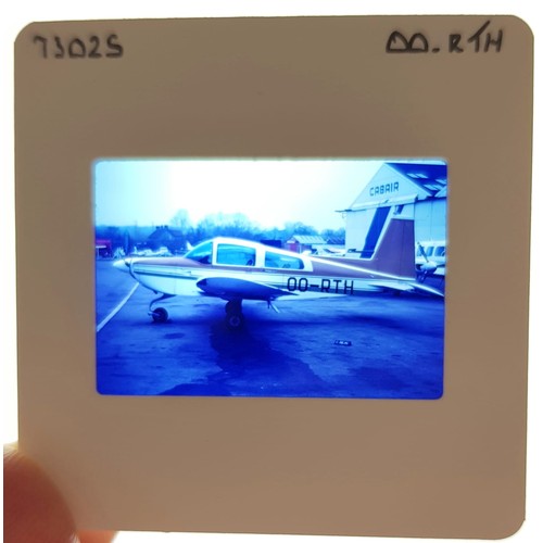 786 - Over 500 35mm Aircraft Projector Slides. All slides are in order and have notes written on them. A C... 