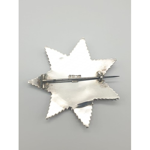 6 - Rare Fully Hallmarked Silver Knights Cross dating to 1853. In Original box from Josh Starkey, Bond S... 