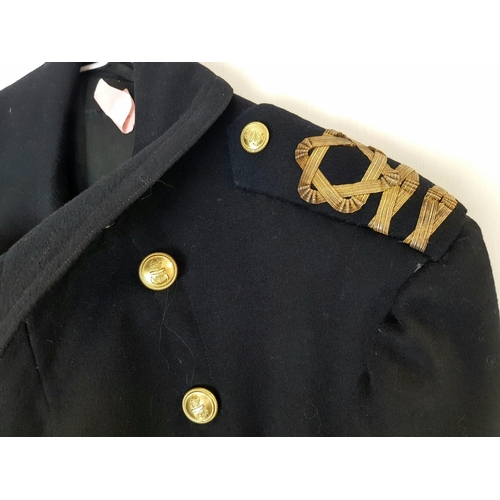 348 - Vintage Navy Officers Overcoat (approximate size 38/40 Chest) Professionally cleaned.