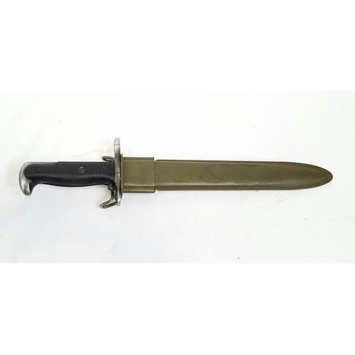 354 - WW2 US M1 Garand Bayonet. Maker A.F.H (American Fork & Hoe)