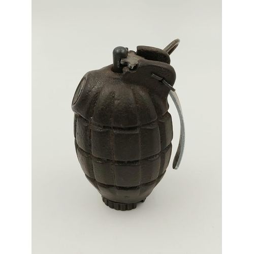 150 - INERT 1942 Dated No 36 Mills Hand Grenade. Maker Kenrick & Sons Bromwich England.