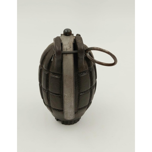 150 - INERT 1942 Dated No 36 Mills Hand Grenade. Maker Kenrick & Sons Bromwich England.