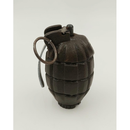 150 - INERT 1942 Dated No 36 Mills Hand Grenade. Maker Kenrick & Sons Bromwich England.