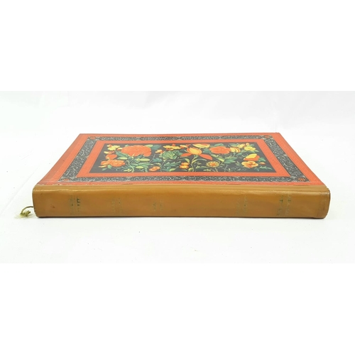 7 - A Holy Koran (1966 signed) Ordered by The King and Emperor Mohammad Reza Pahlavi. 26 x 41cm