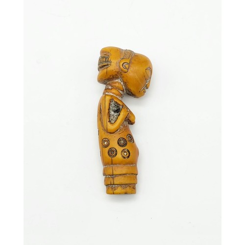 209 - An Antique 19th Century Ivory Luba Tribe (Congo)
Standing Maternity Figurine - 13cm. 102g