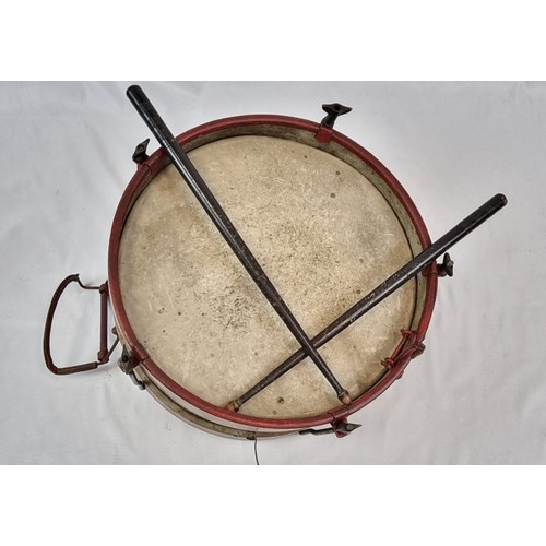 260 - WW2 Period Hitler Youth Snare Drum and Sticks.