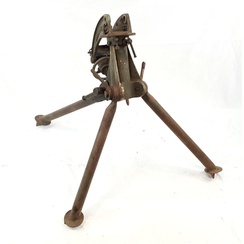 1 - A WW2 Era Deactivated British Vickers Machine Gun and Tripod. This gun has seen action on three cont... 
