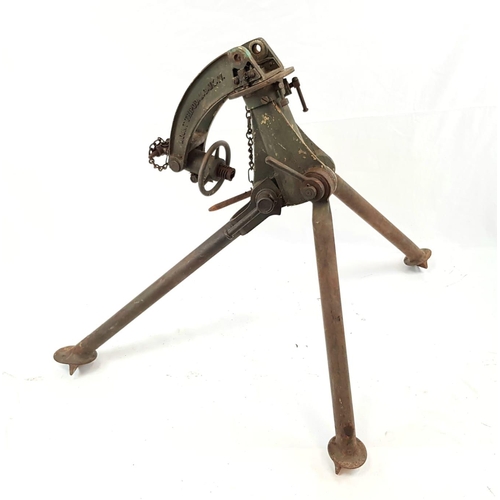 1 - A WW2 Era Deactivated British Vickers Machine Gun and Tripod. This gun has seen action on three cont... 