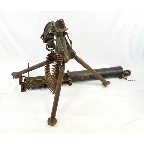 1 - A WW2 Era Deactivated British Vickers Machine Gun and Tripod. This gun has seen action on three cont... 