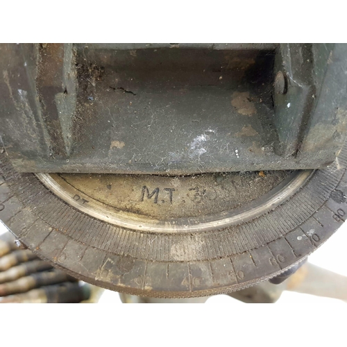 1 - A WW2 Era Deactivated British Vickers Machine Gun and Tripod. This gun has seen action on three cont... 