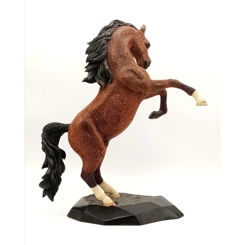 759 - A Limited Edition Swarovski Crystal Myriad Lightning Stallion Horse Figure. This is the final piece ... 