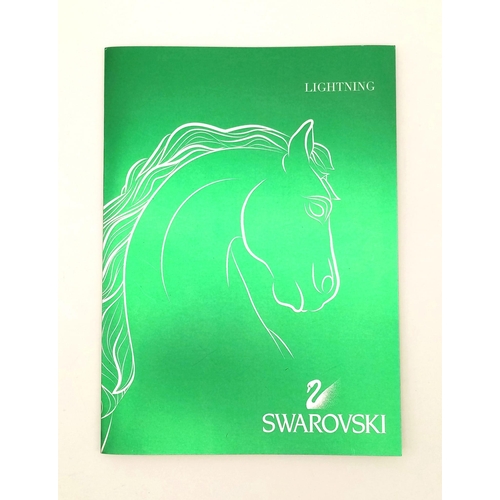 759 - A Limited Edition Swarovski Crystal Myriad Lightning Stallion Horse Figure. This is the final piece ... 