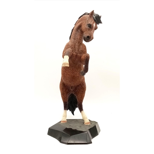 759 - A Limited Edition Swarovski Crystal Myriad Lightning Stallion Horse Figure. This is the final piece ... 