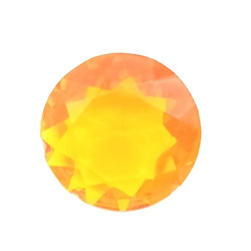 1198 - A 22.3ct CIRCULAR CITRINE GEMSTONE.