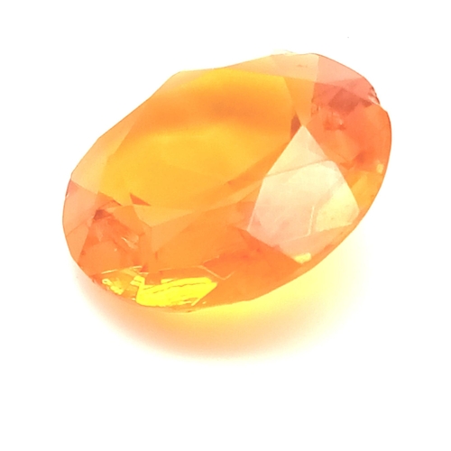 1198 - A 22.3ct CIRCULAR CITRINE GEMSTONE.