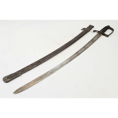 82 - Circa1830 Pattern German (Saxon) Heavy Cavalry Troopers Sword.