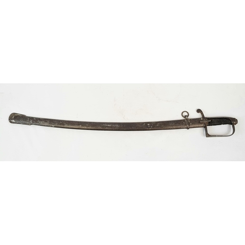 82 - Circa1830 Pattern German (Saxon) Heavy Cavalry Troopers Sword.