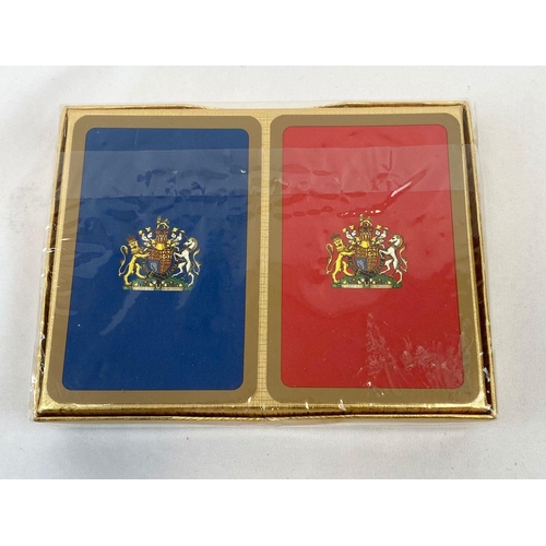 733 - New Golden Jubilee 2002 Bridge playing cards set.