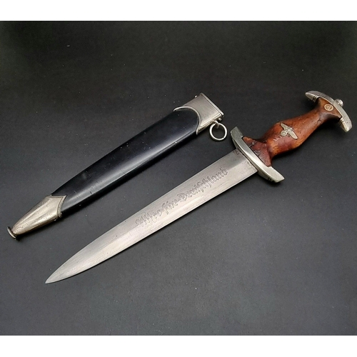 12 - 3rd Reich N.S.K.K Dagger. Made by SMF of Solingen. This would have been one of the first batches
of ... 