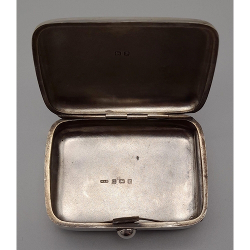 156 - An Antique Silver Vesta Case. Hallmarks for Birmingham 1914. Makers mark of William Hair Hassler. 6 ... 