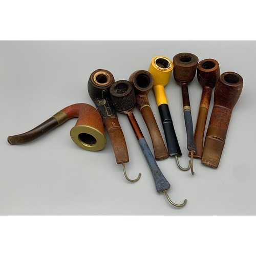 993 - A Selection of Eight Vintage Pipes. A/f