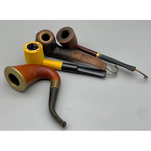 993 - A Selection of Eight Vintage Pipes. A/f