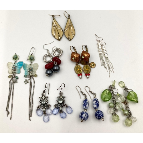 984 - An Eclectic Mix of Over Twenty Pairs of Earrings.