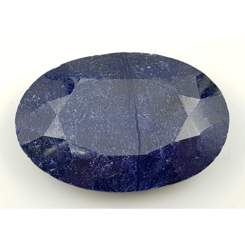 307 - 535.80 Ct Blue Sapphire, Oval Shape, GLI Certified