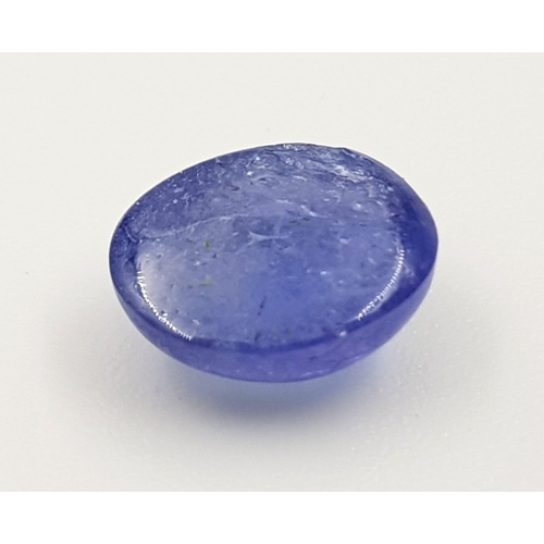 979 - 2.20 Ct Cabochon Tanzanite, Oval Shape, GLI Certified