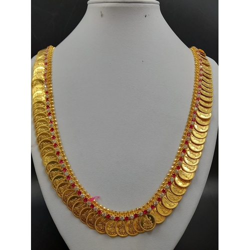 2 - A LARGE MIXED LOT OF GOLD JEWELLERY TO INCLUDE:  6 X 22K GOLD NECKLACES  192.9gms
6 X 22K GOLD CHAIN... 