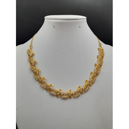 2 - A LARGE MIXED LOT OF GOLD JEWELLERY TO INCLUDE:  6 X 22K GOLD NECKLACES  192.9gms
6 X 22K GOLD CHAIN... 