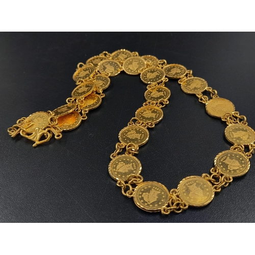 2 - A LARGE MIXED LOT OF GOLD JEWELLERY TO INCLUDE:  6 X 22K GOLD NECKLACES  192.9gms
6 X 22K GOLD CHAIN... 