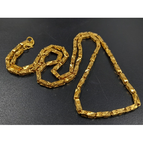 2 - A LARGE MIXED LOT OF GOLD JEWELLERY TO INCLUDE:  6 X 22K GOLD NECKLACES  192.9gms
6 X 22K GOLD CHAIN... 