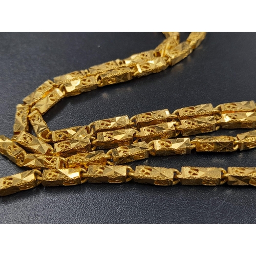 2 - A LARGE MIXED LOT OF GOLD JEWELLERY TO INCLUDE:  6 X 22K GOLD NECKLACES  192.9gms
6 X 22K GOLD CHAIN... 